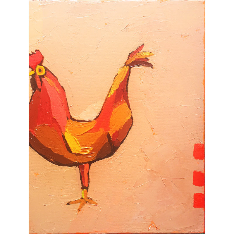 Strutter Print by Phyllis Adams
