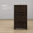 Ellorie 45.3" H 5-Drawer Vintage Woodgrain Accent Chest-1459390393