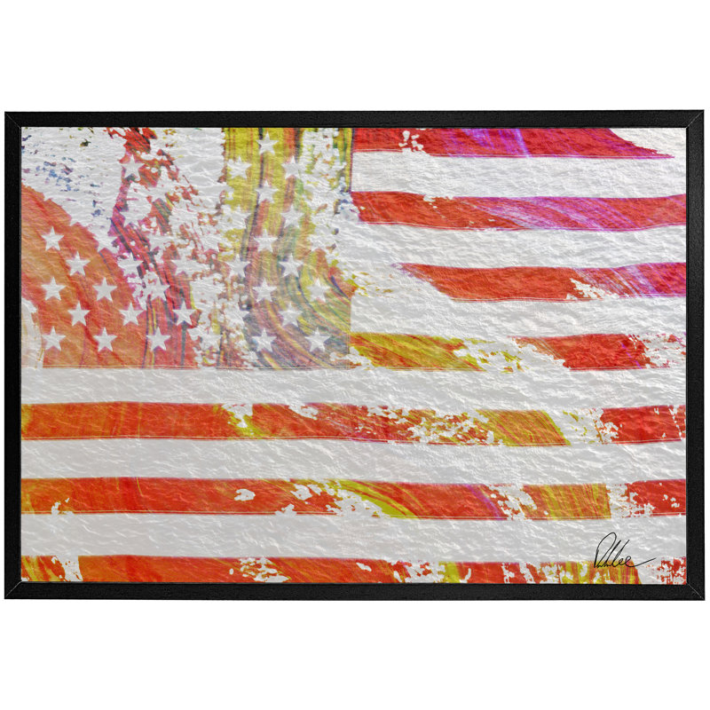 Single Picture Frame Print, Black, 41cm H x 61cm W x 4cm D