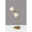 Lampe de bureau en métal Lilibeth Charli