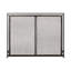 Pare-feu moderne en fer, fini mat - 102,6 cm (l) x 77,2 cm (h), design élégant et raffiné