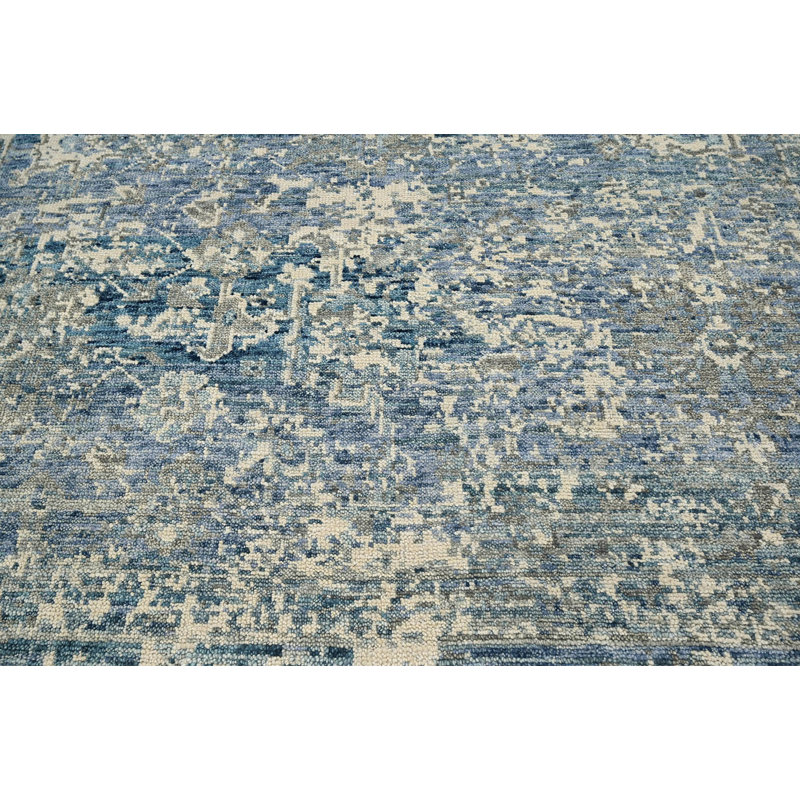 Tapis beige unique Munaf, 7'9'' x 9'10"