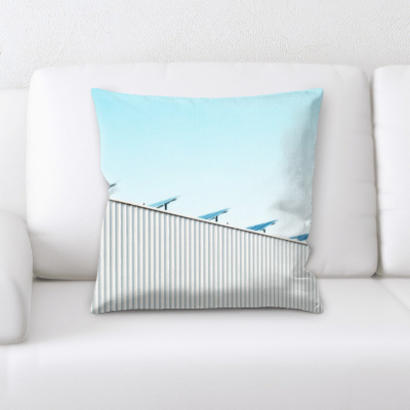 Microsuede Throw Pillow