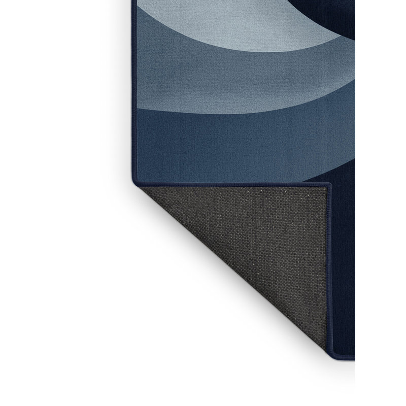 Tapis gris moelleux doux et moelleux Dustin Whale, 7 x 10