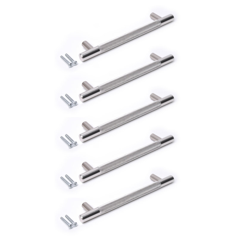 Idora 16 cm Centre Bar Handle, 192mm, Brushed Silver