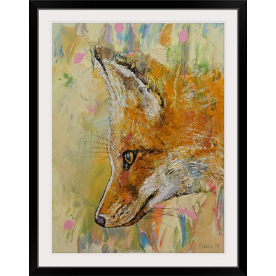 «Leyton Red Fox» par Michael Creese, reproduction d'art