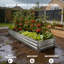 Grande jardinière surélevée galvanisée 8x2x1ft-197652060-197652059-197652056