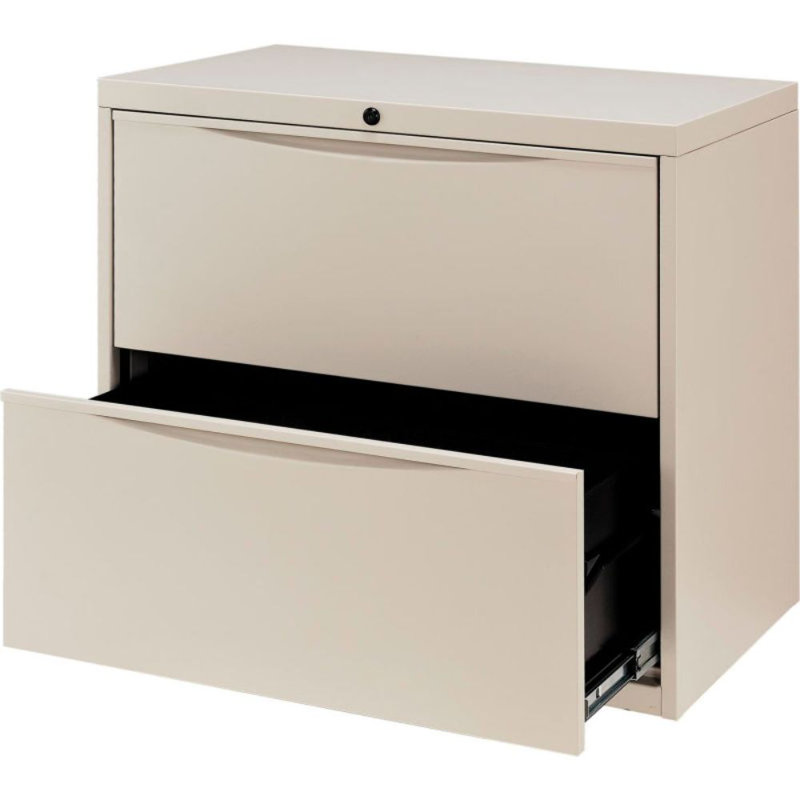30'' Wide 2 -Drawer File Cabinet, Putty