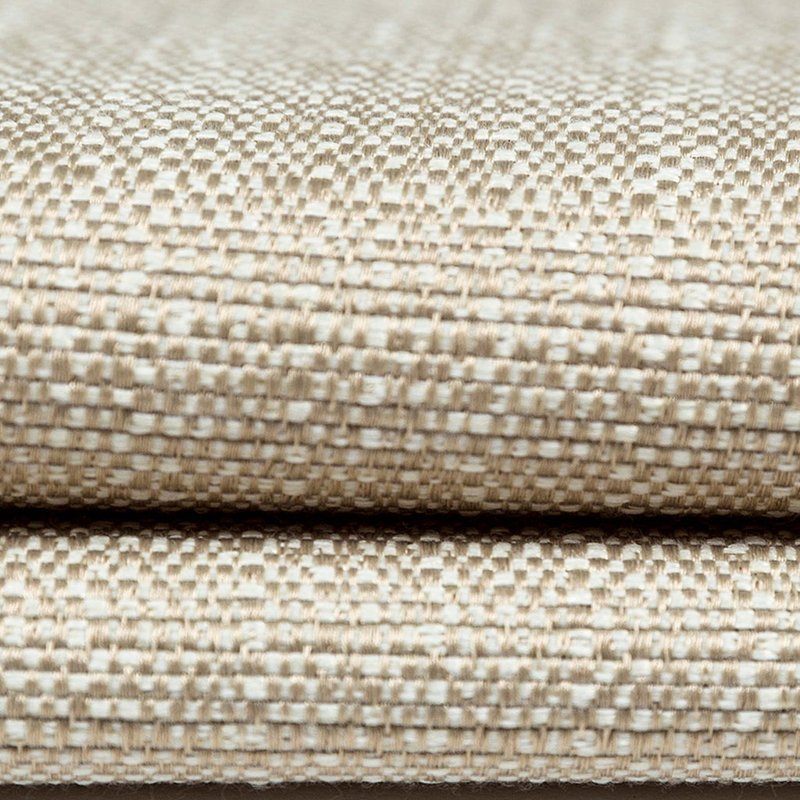 Christeen Solid Colour Polyster Table Runner, Beige Grey