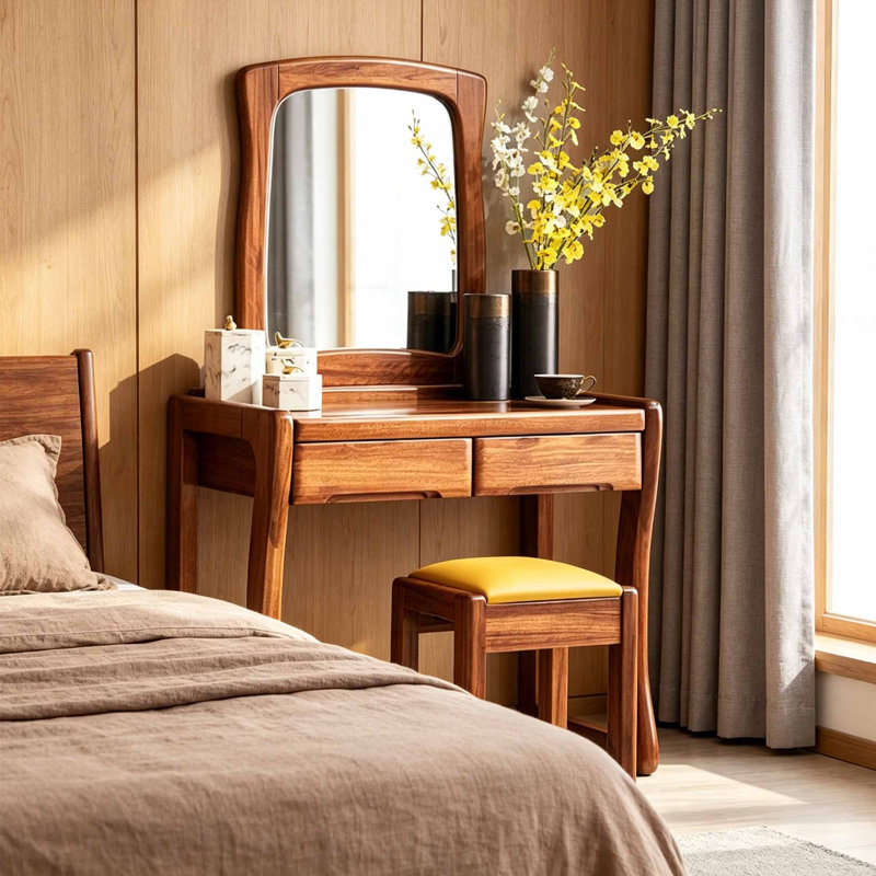 Chinese style retro high-end dressing table