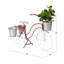 Pot à fleur en étain Sterns-30690240-30690238