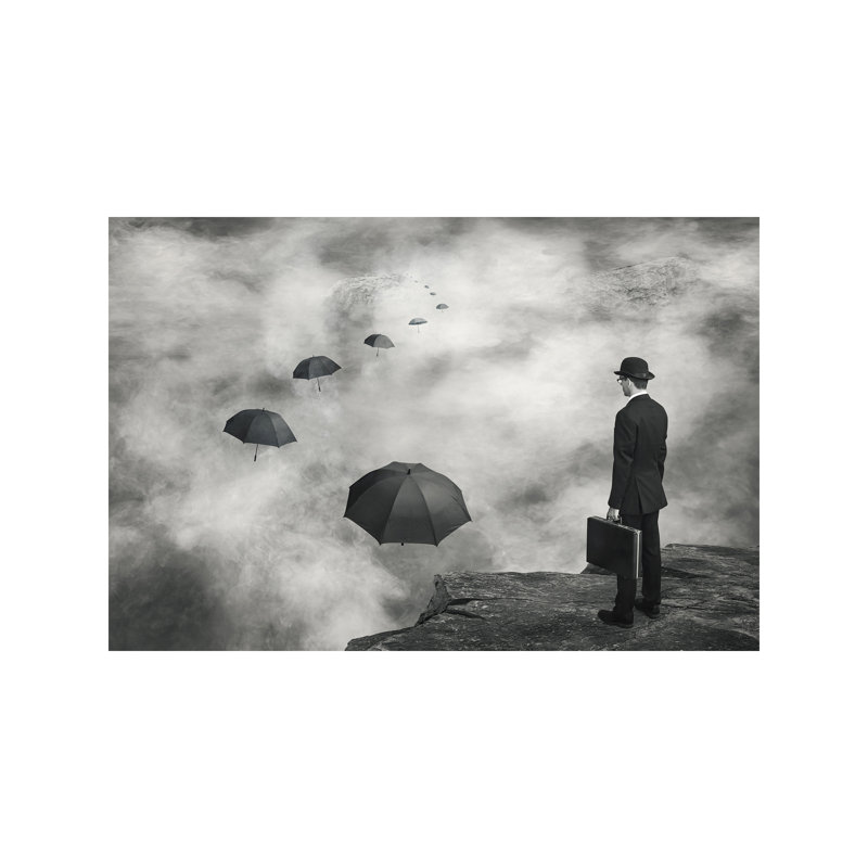 The Road Less Traveled by Alain Villeneuve - Wrapped Canvas Print, 66.04 cm H x 45.72 cm W x 3.175 cm D