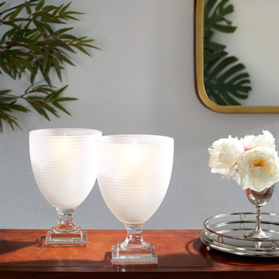 Verre à eau givré