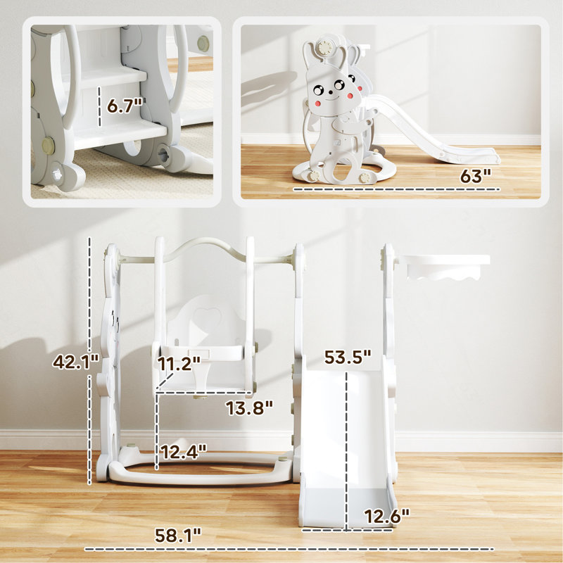 Glissade pour enfants, glissade pour tout-petits