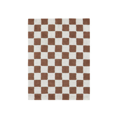 Washable Rug Kitchen Tiles Toffee