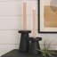 Stoneware Tabletop Candlestick-1679077536