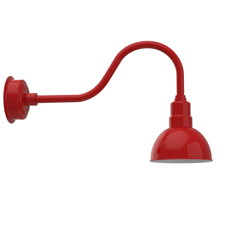 Wall Light, Cherry Red, 18.37" H x 8" W x 28.75" D