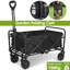 Festival Trolley on Wheels Heavy Duty Wagon Cart for Camping Beach Garden Shopping