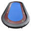 Table de poker 96 po INO Design pour 10 joueurs de poker Baccarat Texas Hold'em avec pieds pliables-96592609