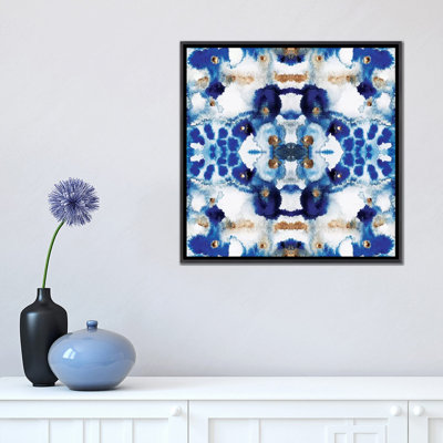 Bleu symétrique par Elisabeth Fredriksson-impression d’art graphique