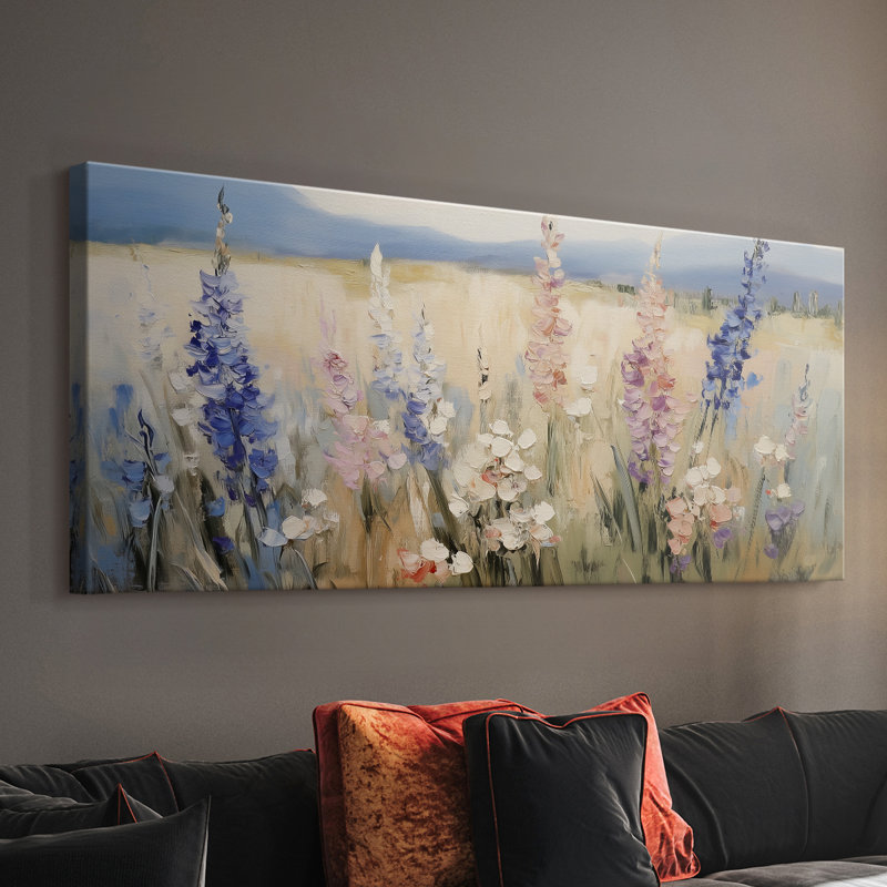 Série paysage - Cxxx - Toile tendue avec châssis - Prêt à accrocher, H 12 po x l 30 po