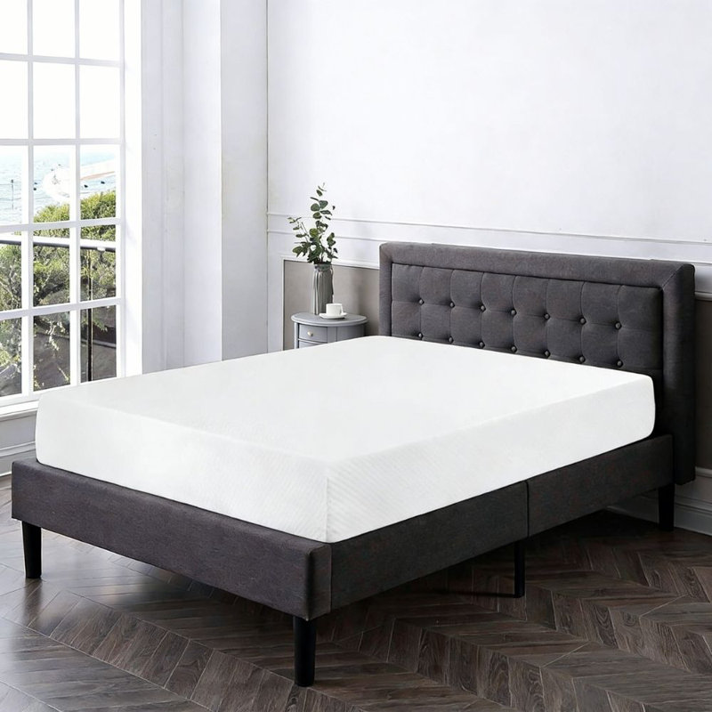 Medium Firm Gel Memory Foam Mattress, Cooling Pressure Relief Mattress in a Box with Supportive Foam, Full, 12"