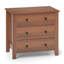 Commode 3 tiroirs avec poignées pratiques-401525552