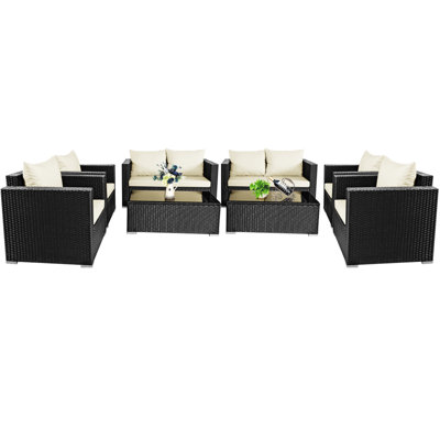 8 - Person Patio Conversation Set