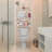 Angonita Plastic / Acrylic Freestanding Over The Toilet Storage