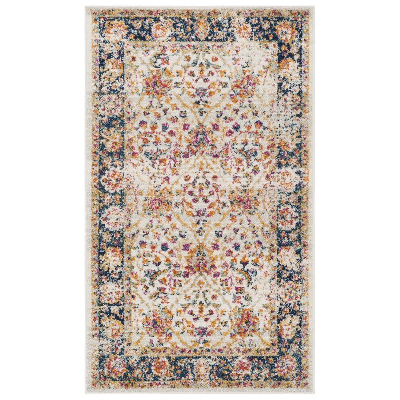 Christa Oriental Cream Area Rug, Rectangle 10' x 14'