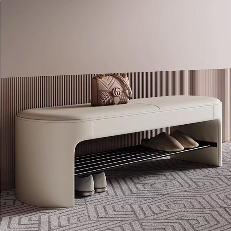 Tabouret à chaussures Premium Premium, Beige