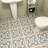 Revival 8" x 8" Ceramic Patterned Wall & Floor Tile
