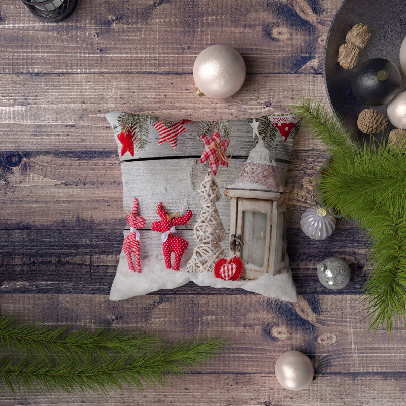 Premium Washable Cushion, 17.0 x 17.0 Inches, 50% Cotton / 50% Polyester, Silicone Filling | Machine Washable at 86°F, Iron Safe | Soft Comfort for Home Decor, Stylish & Functional for Living Room & Bedroom