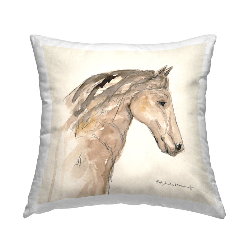 Coussin Stallion Doodle Lines