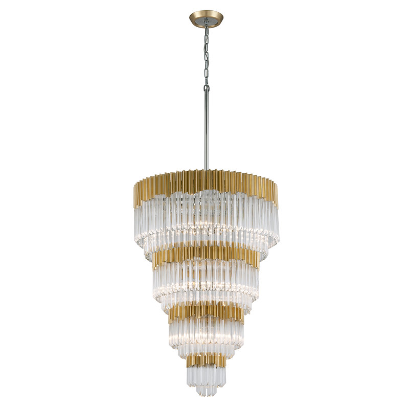 Charisma 17-Light Unique / Statement Tiered Chandelier