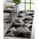 Cobina Holland Modern Geometric Black 3D Textured Thick & Soft Shag Rug