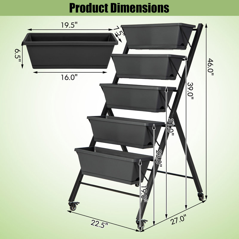Luren Vertical Garden, Black