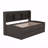 Twin Wooden Captain Bed Frame, Bookshelves, 3 Drawers, Trundle-1900806477