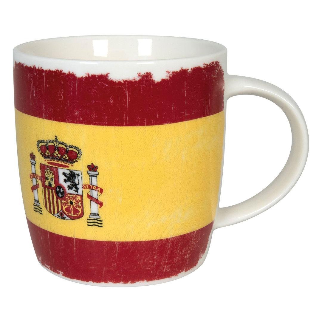 Becher Vintage Flag Spanien