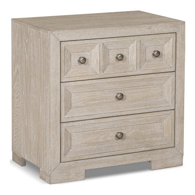 Schell 3-Drawer Nightstand