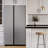 Samsung Bespoke Counter Depth Side-by-Side 23 cu. ft. Refrigerator with Beverage Center  in Fingerprint Resistant Stainless Steel-90640460