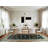 Machine Washable Overdyed Green Area Rug-1180755433