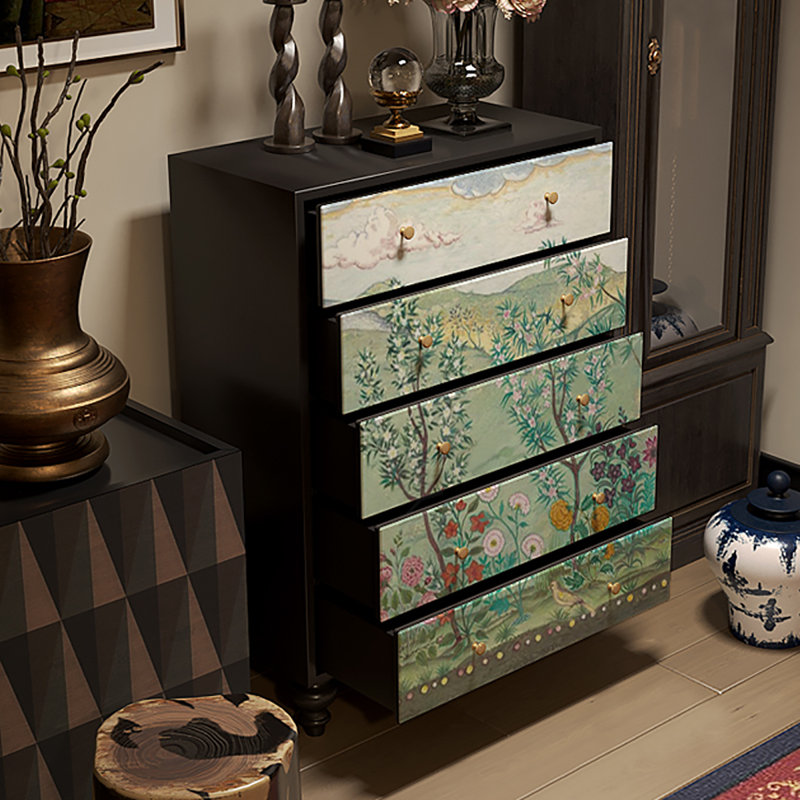 Armoire de rangement American Light Luxury