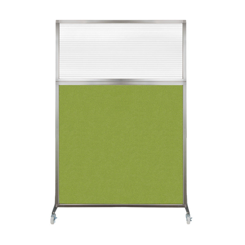 Cloison de bureau Hush, Longueur 48 po, Vert lime