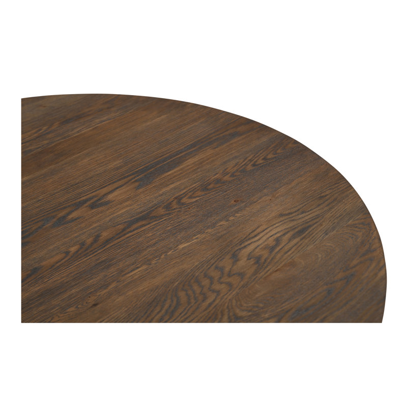 Joel Solid Wood Coffee Table, Dark Brown