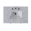 Nora 32 in. W Marble Top Bathroom Vanity, Light Oak Brown-1414448576