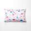 Coussin décoratif moderne Modern - coussin abstrait rose et bleu-125944892
