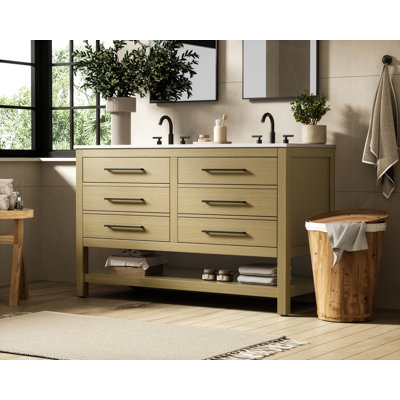 Meuble-lavabo double 54 po_Moderne_VF60554