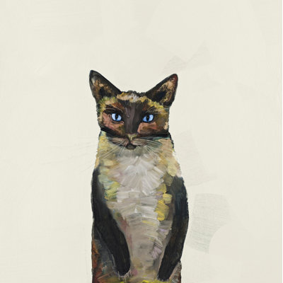 " Siamese Cat " by Eli Halpin