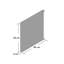 Solid Wood Square Wall Mirror